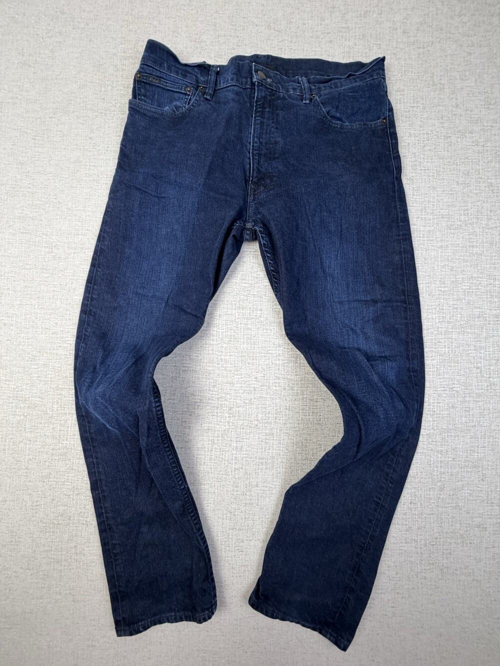 Polo Ralph Lauren Men’s Jeans 36x30 Dark Wash Straight Leg Denim